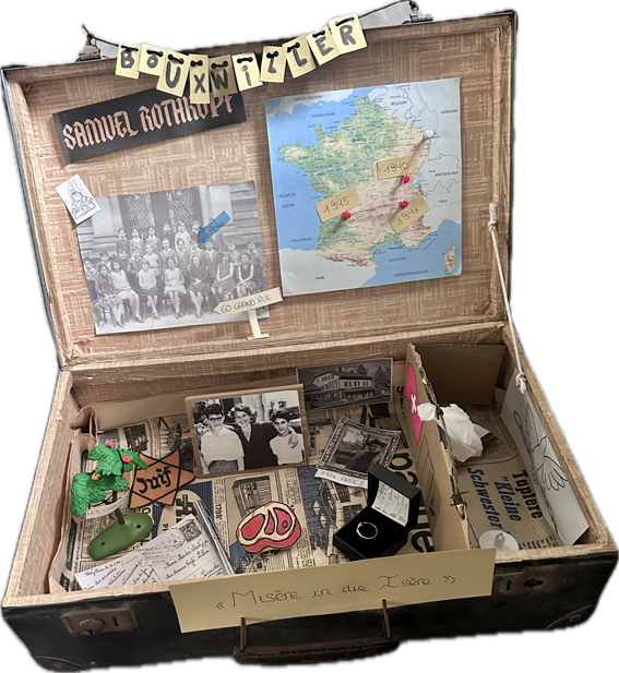 Valise mémoire de Samuel Rothkopf, élève du lycée